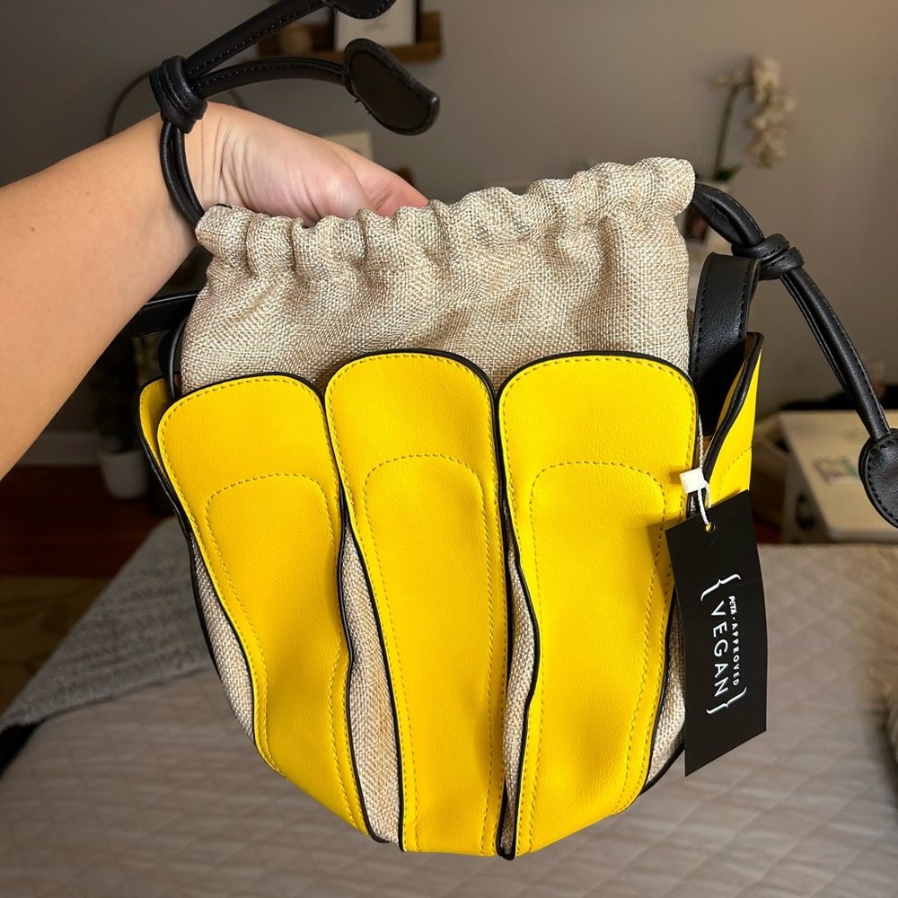 Yellow purse/ tote bag